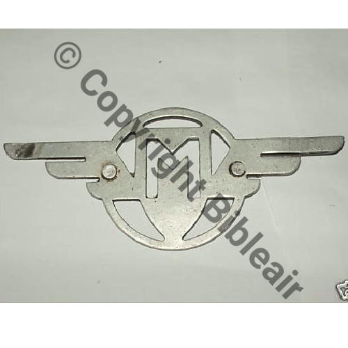 MOTOBECANE LOGO pour tablier   Alu decoupe sans attache Src.catherine9 20Eur03.09 